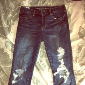 AEO Distressed Jeans